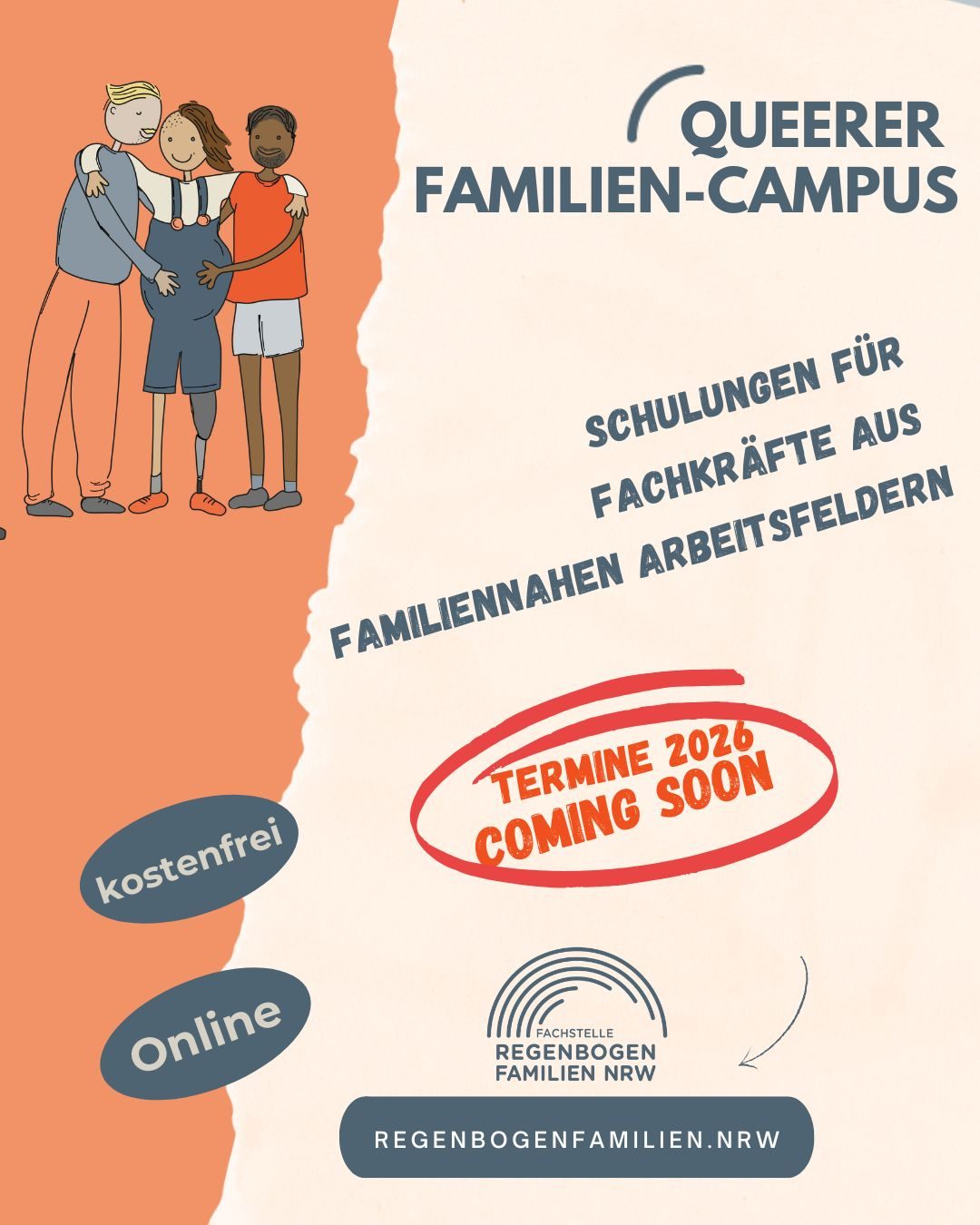 Queerer Familien-Campus Ankündigung 2026